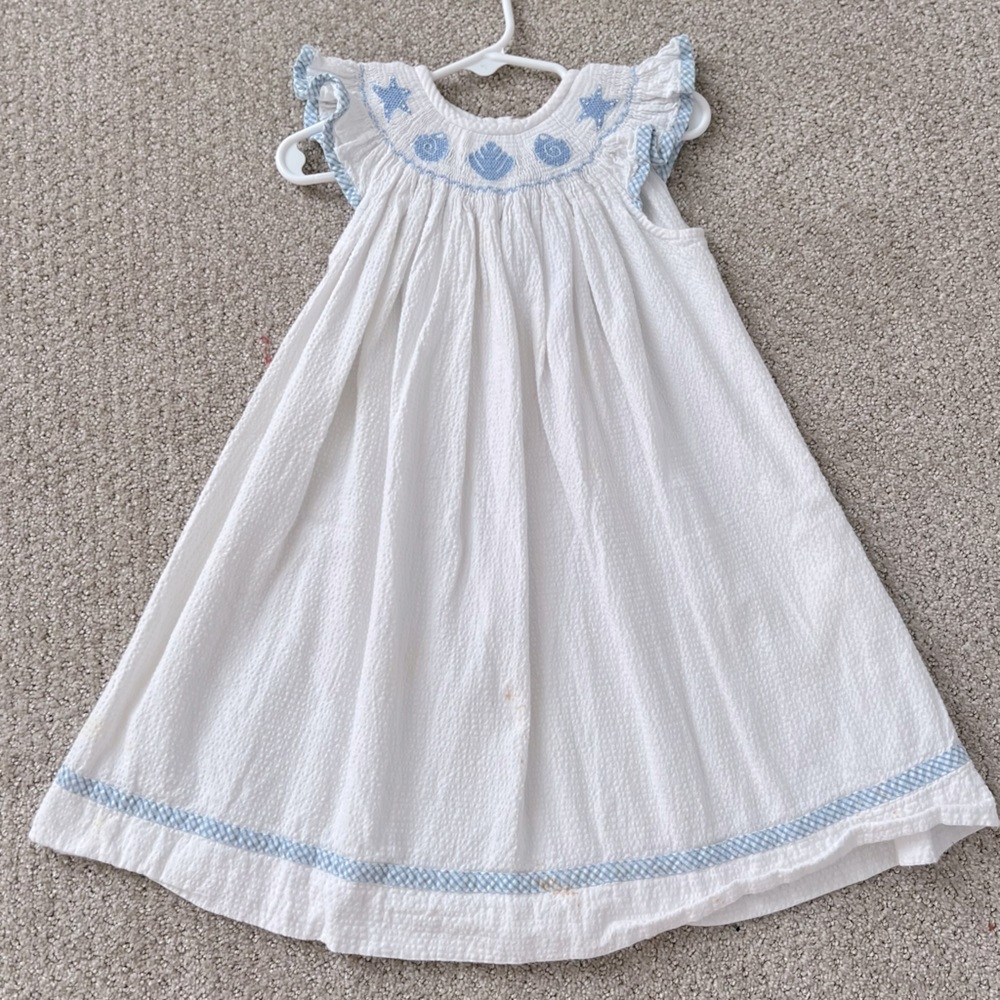 Seashell Smock Dress